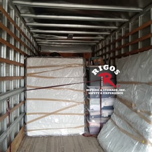 Packing, Furniture, Ropes/Straps/Tie-downs, Loading, and Moving Truck from Rigo's Moving & Storage, Inc uploaded 12:17 PM on Nov 28th, 2025