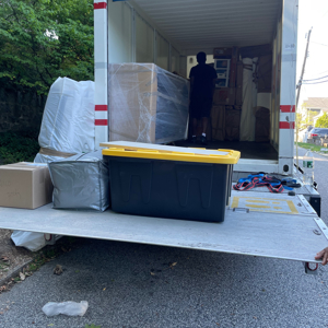Furniture Dolly, Moving Boxes, Moving Container, Unloading, and Movers from R T G Transportation Inc uploaded 1:08 PM on Aug 27th, 2025