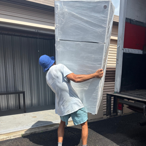 Moving Truck, Unloading, Movers, and Furniture from Nichols Moving Pros uploaded 8:14 AM on Jul 20th, 2025