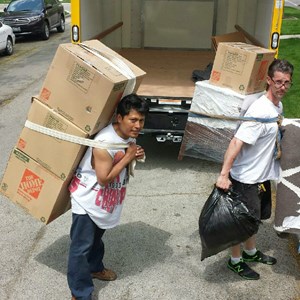 Loading, Movers, Moving Boxes, Furniture, Moving Truck, and Plastic Wrap from Community Movers uploaded 12:51 PM on Mar 2nd, 2020