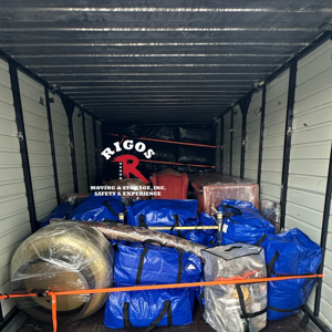 Packing, Loading, Ropes/Straps/Tie-downs, Moving Container, and Furniture from Rigo's Moving & Storage, Inc uploaded 4:02 PM on Nov 17th, 2025