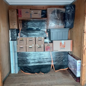 Loading, Furniture, Moving Blankets, Moving Boxes, and Moving Container from Make it Happen Movers uploaded 9:40 PM on May 31st, 2026