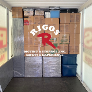 Loading, Moving Boxes, Moving Container, and Furniture from Rigo's Moving & Storage, Inc uploaded 11:37 AM on Oct 18th, 2025