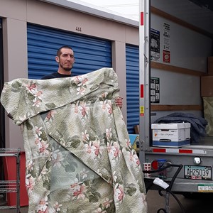 Loading, Moving Truck, Moving Blankets, Movers, and Furniture from Helping Hand Moving Services uploaded 11:00 AM on Apr 13th, 2019