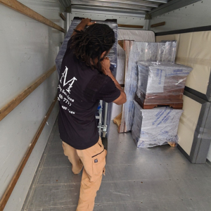 Moving Blankets, Movers, Loading, Furniture, and Moving Truck from TMZ Moving Services uploaded 1:24 PM on Aug 5th, 2025