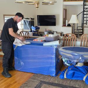 Furniture, Moving Blankets, Movers, Packing, and Plastic Wrap from Reliable Movers uploaded 12:05 PM on Mar 13th, 2026