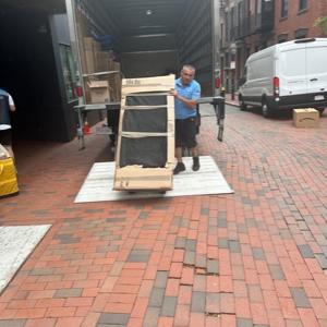 Furniture, Moving Truck, Unloading, Movers, and Furniture Dolly from Binding Moving and Storage uploaded 10:37 AM on Mar 1st, 2026