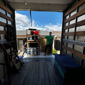 Moving Container, Movers, Moving Truck, Unloading, and Moving Blankets from Magic Moving and Delivery Services uploaded 10:34 AM on Jan 19th, 2026