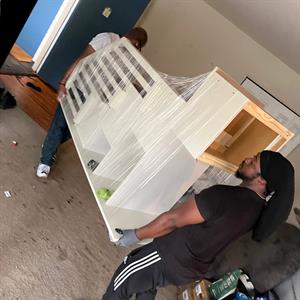 Furniture, Movers, and Plastic Wrap from Ambitious Movers LLC uploaded 5:38 AM on Jul 10th, 2022