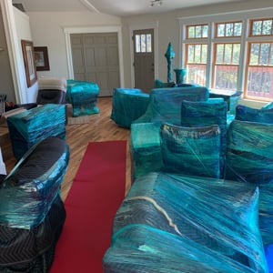Loading, Customers, Moving Container, Plastic Wrap, and Furniture from The Moving Pros uploaded 8:53 AM on Apr 2nd, 2025