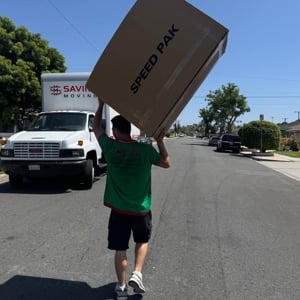 Furniture, Moving Truck, Movers, Moving Boxes, and Loading from Saving Moving uploaded 8:04 AM on Aug 5th, 2025