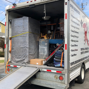Moving Truck, Ropes/Straps/Tie-downs, Furniture, and Moving Boxes from Rigo's Moving & Storage, Inc uploaded 1:34 PM on Aug 23rd, 2025