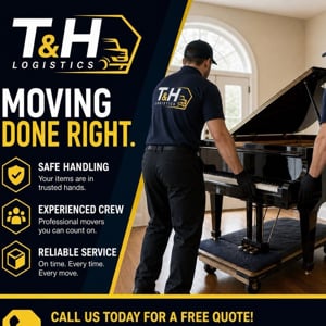 Loading, Movers, Furniture, Unloading, and Ropes/Straps/Tie-downs from T&H Logistics VA LLC uploaded 11:28 AM on Jun 3rd, 2026