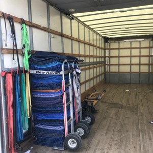 Furniture Dolly, Movers, Moving Truck, Ropes/Straps/Tie-downs, and Moving Blankets from Marabello LLC uploaded 7:55 PM on Mar 17th, 2021