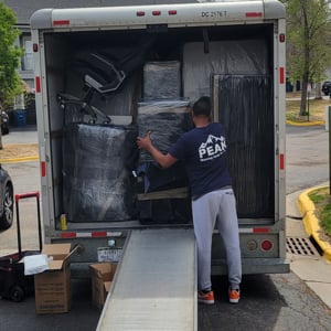 Furniture, Movers, Loading, and Moving Truck from Peak Moving And Storage uploaded 8:55 AM on May 6th, 2026