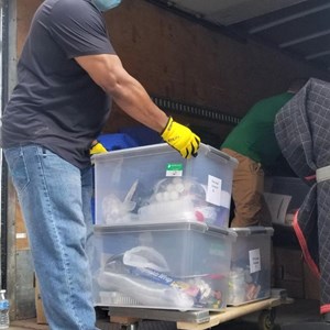 Furniture, Unloading, Packing, Loading, and Moving Container from Handle With Care Moving Services uploaded 5:24 AM on Jun 26th, 2020