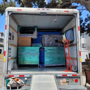 Plastic Wrap, Loading, Moving Truck, Moving Container, and Furniture from Sutton movers uploaded 8:46 AM on Mar 16th, 2026