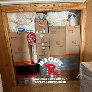 Moving Boxes, Moving Container, Loading, and Furniture from Rigo's Moving & Storage, Inc uploaded 1:48 PM on Nov 19th, 2025