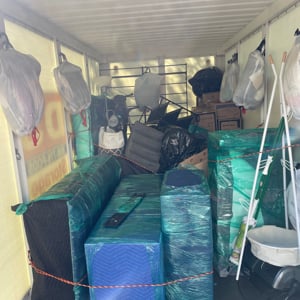 Moving Container, Moving Boxes, Ropes/Straps/Tie-downs, Packing, and Furniture Dolly from Mikey Cool Movers uploaded 12:15 PM on Jun 17th, 2026