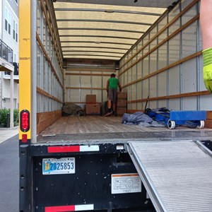 Moving Boxes and Unloading from C&L movers uploaded 12:41 PM on Jul 1st, 2021