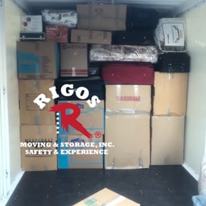 Loading, Moving Container, Moving Boxes, and Furniture from Rigo's Moving & Storage, Inc uploaded 2:47 PM on Aug 6th, 2025