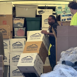Unloading, Moving Truck, Movers, Hand Truck, and Moving Boxes from Daniel Family Movers uploaded 4:53 PM on Aug 5th, 2025