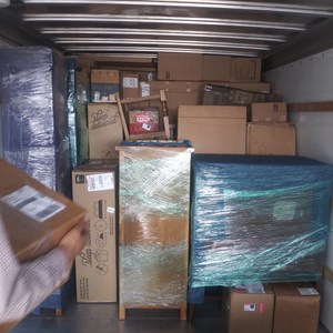 Unloading, Furniture, Loading, Moving Boxes, Movers, Moving Blankets, Moving Truck, and Plastic Wrap from Peak Moving uploaded 8:27 AM on Feb 14th, 2020