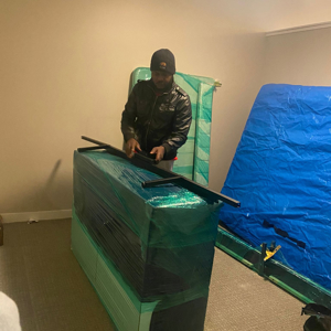 Movers and Plastic Wrap from Majestic Moving Services Llc uploaded 6:37 PM on Jul 10th, 2025