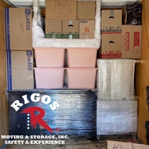 Moving Boxes, Moving Container, Furniture, and Loading from Rigo's Moving & Storage, Inc uploaded 1:37 PM on Sep 1st, 2025