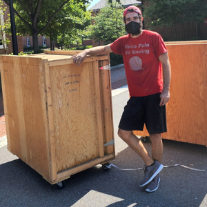 Mask, Moving Container, Movers, and Hand Truck from Marco Polo Pro Moving uploaded 4:08 PM on Jun 26th, 2025