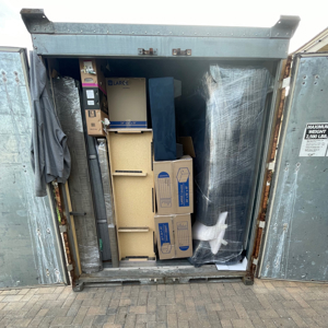 Moving Boxes, Plastic Wrap, Moving Container, Furniture, and Loading from Up N Out Moving LLC uploaded 7:22 AM on Jul 22nd, 2025