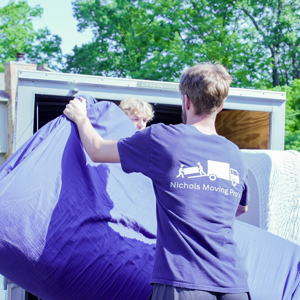 Moving Truck, Unloading, Furniture, Movers, and Loading from Nichols Moving Pros uploaded 11:00 PM on Jun 7th, 2025
