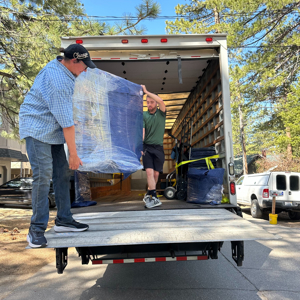 Plastic Wrap, Loading, Moving Truck, Moving Blankets, and Movers from Sagebrush Logistics & More Limited uploaded 5:02 PM on Jan 14th, 2026