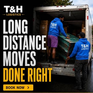 Moving Truck, Movers, Furniture, Unloading, and Loading from T&H Logistics VA LLC uploaded 11:39 AM on Jun 3rd, 2026