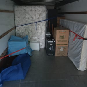 Moving Blankets, Loading, Furniture, Ropes/Straps/Tie-downs, and Moving Truck from The Ferris Moving Company uploaded 3:51 PM on May 16th, 2026