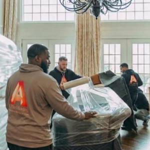 Plastic Wrap, Movers, Furniture, Moving Blankets, and Loading from A Plus Moving uploaded 12:45 PM on May 6th, 2026