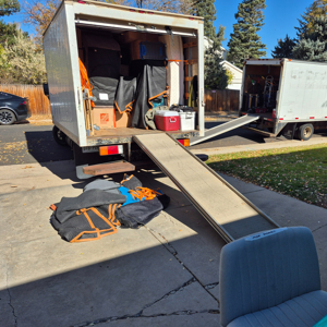 Ropes/Straps/Tie-downs, Unloading, Moving Truck, Moving Blankets, and Moving Boxes from GrassRoots Moving LLC uploaded 8:43 PM on Jan 12th, 2026