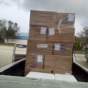 Unloading, Loading, Plastic Wrap, and Moving Boxes from Roscoe's Moving Hauling  Cleanouts uploaded 5:37 AM on Jan 5th, 2020