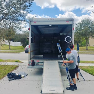 Moving Container, Movers, Packing, Ropes/Straps/Tie-downs, and Customers from EconSolutions Logistics LLC uploaded 11:01 AM on Mar 3rd, 2026