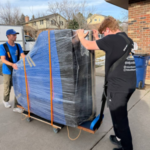 Ropes/Straps/Tie-downs, Piano, Movers, and Moving Truck from Fat and Skinny Movers uploaded 6:24 AM on May 26th, 2026