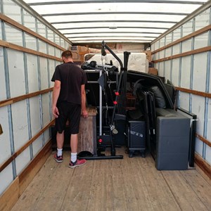 Unloading from C&L movers uploaded 10:37 AM on Jun 18th, 2021