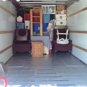 Loading, Furniture, Moving Truck, and Moving Boxes from King&Queen Moving Operation uploaded 10:49 AM on Jun 22nd, 2019