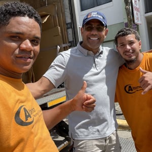 Customers and Movers from Altamo moving storage uploaded 12:20 PM on Apr 25th, 2026
