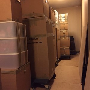 Unloading, Moving Boxes, Furniture, and Moving Blankets from Dyno Moving uploaded 5:27 PM on Apr 3rd, 2019