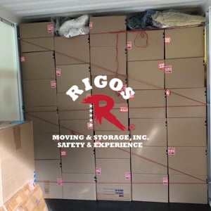 Moving Boxes, Moving Container, Ropes/Straps/Tie-downs, and Loading from Rigo's Moving & Storage, Inc uploaded 2:34 PM on Nov 7th, 2025