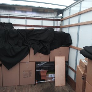 Moving Truck, Plastic Wrap, Moving Boxes, Moving Blankets, and Furniture from On Call Movers LLC. uploaded 2:51 AM on Jul 7th, 2019