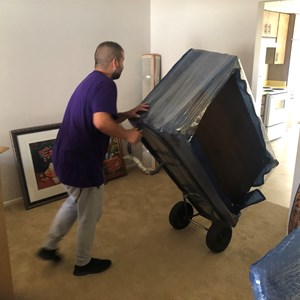 Furniture, Movers, Plastic Wrap, Loading, and Hand Truck from Best Movers League Moving Company, INC. uploaded 11:52 AM on Sep 30th, 2019