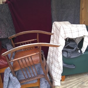Loading, Moving Container, Moving Blankets, and Furniture from Lincoln Movers' uploaded 6:04 PM on Nov 8th, 2019
