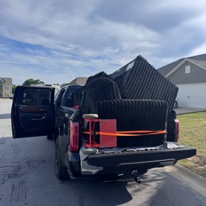 Assembly or Disassembly, Ropes/Straps/Tie-downs, Unloading, Stairs, and Moving Truck from Doggo Movers uploaded 2:13 PM on May 12th, 2026