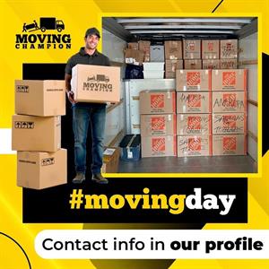Movers, Unloading, Loading, Moving Boxes, and Moving Truck from Moving champion uploaded 8:43 PM on Jul 22nd, 2022